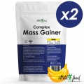 Atletic Food Гейнер Complex Mass Gainer (банан) - 3000 грамм (2 шт по 1500 г)